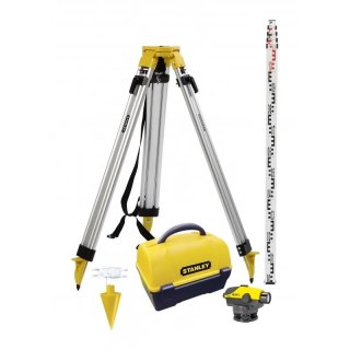 STANLEY Niwelator optyczny AL24GVP + AKCESORIA (GRADY)