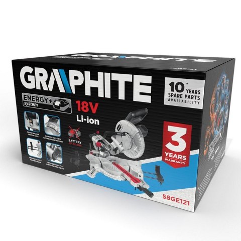 GRAPHITE Pilarka ukosowa - ENERGY+ 18V, TARCZA 210*30MM