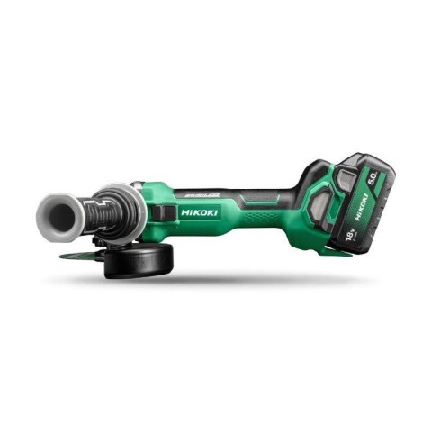 HIKOKI Szlifierka kątora akumulatorowa 125MM 18V 2*5.0AH HITSYSTEM