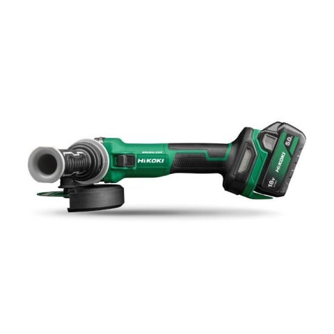 HIKOKI Szlifierka kątora akumulatorowa 125MM 18V 2*5.0AH HITSYSTEM
