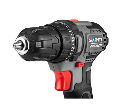 GRAPHITE Wiertarko-Wkrętarka akumulatorowa bezszczotkowa ENERGY+ 18V COMPACT