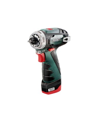 METABO Wiertatko-Wkrętarka akumulatorowa 12V POWERMAXX BS 1*2.0AH