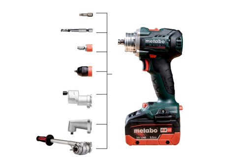 METABO Wiertatko-Wkrętarka akumulatorowa BS 18 LTX BL Q 0*AH