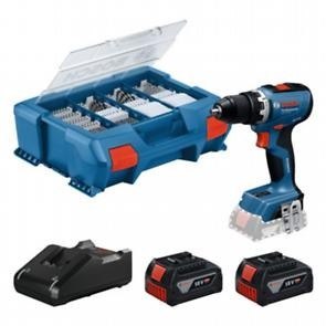 BOSCH Wiertatko-Wkrętarka akumulatorowa GSR 18V-65 2*4.0*AH