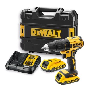 DEWALT Wiertatko-Wkrętarka akumulatorowa XR 18V 2*2.0AH LI TSTAK