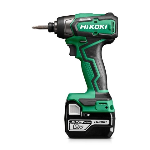 HIKOKI Zakrętarka IMPACT udarowa akumulatorowa 18V 1/4' 2*5.0AH HITSYSTEM