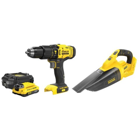 STANLEY Zestaw 18V V20 SFMCD711+SFMCVH001B 1*2.0AH
