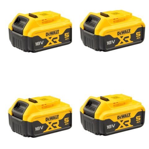 DEWALT Zestaw narzedzi COMBOKIT TSTAK 18V 4*5.0AH
