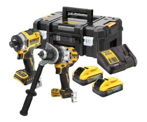 DEWALT Zestaw XR 18V DCD1007 + DCF860 2*5.0AH