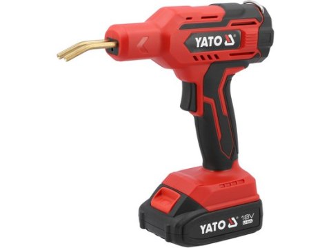 YATO ZGRZEWARKA do PLASTIKU 18V 500°C - Akumulator 2AH