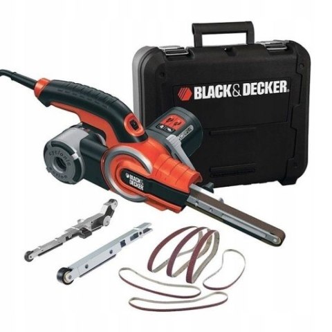 BLACK+DECKER Pilnik taśmowy 400W 3w1 WALIZKA