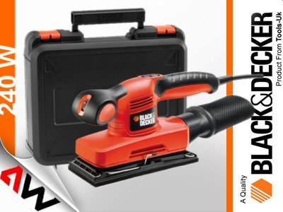 BLACK+DECKER Szlifierka oscylacyjna 240W /KA320EKA