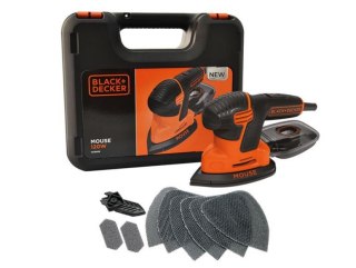 BLACK+DECKER Szlifierka oscylacyjna WIELOFUNKCYJ.120W KA2500K