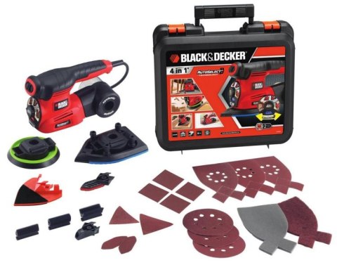 BLACK+DECKER Szlifierka oscylacyjna WIELOFUNKCYJ.220W KA280K