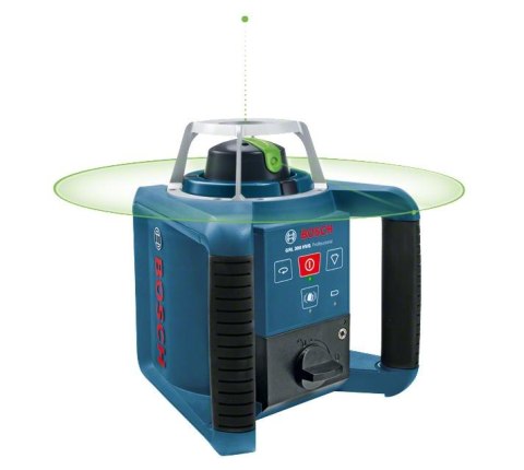 BOSCH laser obrotowy GRL 300HVG + ODBIORNIK LR1G + PILOT RC 1