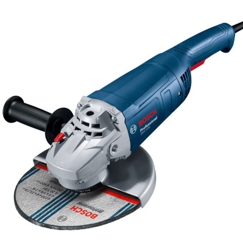 BOSCH Szlifierka kątowa 230mm/2200W GWS 2200-230 ŁAG.ROZR.