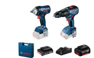 BOSCH Zestaw COMBO 18V (GSB18V-50, GDS18V-400)