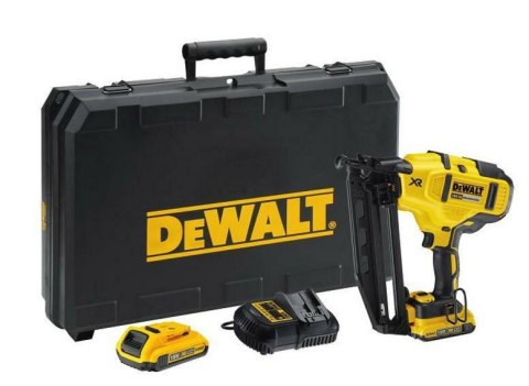 DEWALT Gwoździarka 18V DCN660D2 20° 32-63mm 16Ga 2x2,0Ah BL