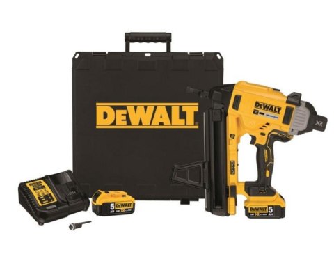 DEWALT Gwoździarkado betonu 18V DCN890P2 15° 13-57mm 2x5,0Ah BL