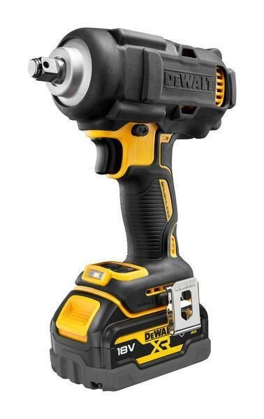 DEWALT Klucz udarowy 1/2" 18V DCF891P2G 812Nm 2x5,0Ah 4-BIEGI - pierścień Z WYTŁOCZKĄ do WÓZKA .