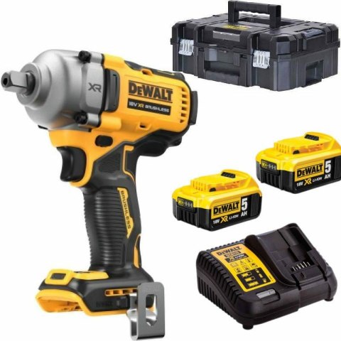 DEWALT Klucz udarowy 1/2" 18V DCF892P2T 812Nm 2x5,0Ah 4-BIEGI ZAPADKA TSTAK