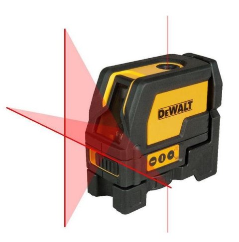 DEWALT laser krzyżowy DW0822 + 2-PUNKTOWY 10m CZERWONY