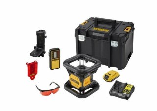 DEWALT laser obrotowy 18V DCE074D1R 45m 1x2,0Ah CZERWONY TSTAK