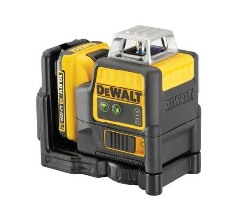 DEWALT laser płaszczyznowy 12V DCE0811D1G 35m 2x360° 1x2,0Ah ZIELONY