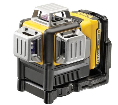 DEWALT laser płaszczyznowy 12V DCE089D1R 15m 3x360° 1x2,0Ah CZERWONY
