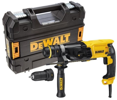 DEWALT Młotowiertarka 800W D25134K 2,8J 3-F + UCHWYT 13mm