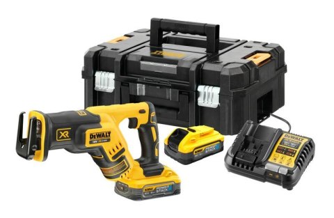 DEWALT Piła szablasta 18V DCS367H2T 2x5,0Ah POWERSTACK TSTAK