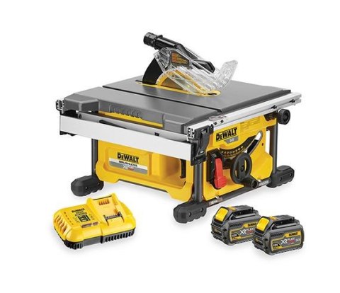 DEWALT Pilarka Stołowa 210mm 54V DCS7485T2 2x6/2,0Ah FLEXVOLT