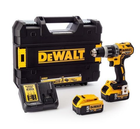 DEWALT Wkrętarka udarowaarowa 18V DCD796P2 70/27Nm 2x5,0Ah BL