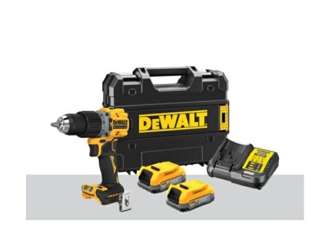 DEWALT Wkrętarka udarowaarowa 18V DCD805H2T 90Nm 2x5,0Ah POWERSTACK BL TSTAK