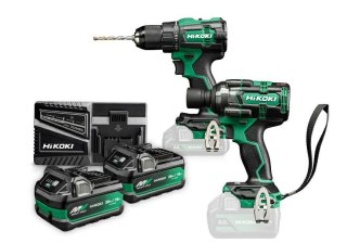 HIKOKI Zestaw 36V KC18DE WJZ (DS18DE + WR18DH) 2x5,0Ah MV HSC