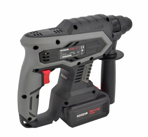 HOOZAR Młotowiertarka SDS+ 18V 2x4.0Ah 2.2J RH10BL-M2