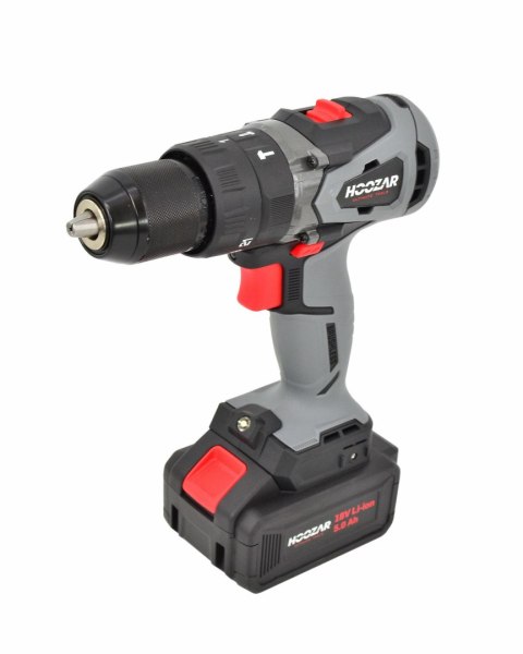 HOOZAR Wkrętarka udarowa. 18V 1x5.0Ah 80Nm CDH80BL-T1
