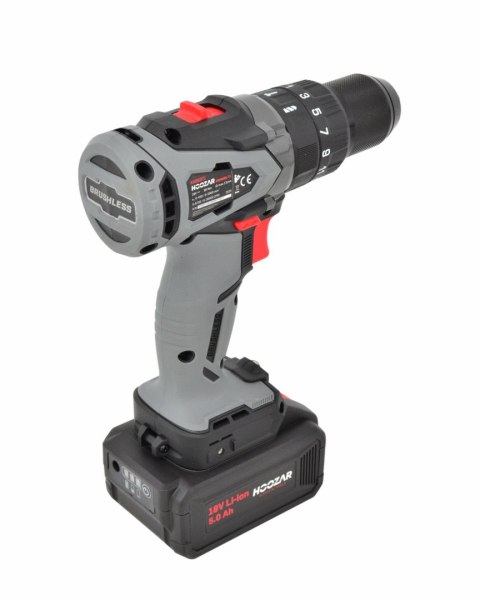 HOOZAR Wkrętarka udarowa. 18V 1x5.0Ah 80Nm CDH80BL-T1