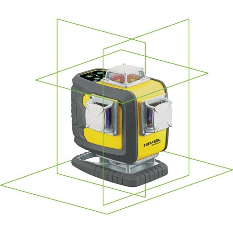 NIVEL laser krzyżowy CL4D-G + Statyw SJJ-M1 EX