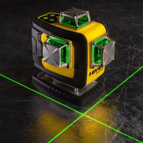 NIVEL laser krzyżowy CL4D-G + Statyw SJJ-M1 EX