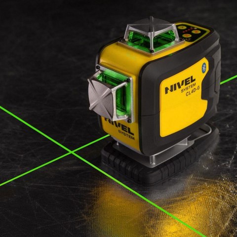 NIVEL laser krzyżowy CL4D-G + Statyw SJJ-M1 EX