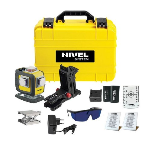 NIVEL laser krzyżowy CL4D-P + Statyw SJJ-M1 EX