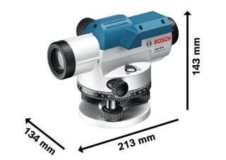 BOSCH Niwelator optyczny GOL26D + BT160 + GR500