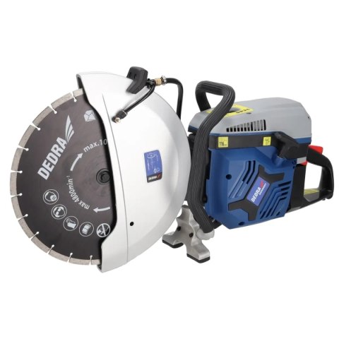 DEDRA Pzecinarka SPALINOWAdo betonu I STALI 4.8KW 400/25,4MM