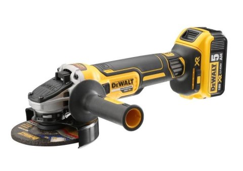 DEWALT Szlifierka kątowa 125mm 18V DCG405P2 2x5,0Ah BL