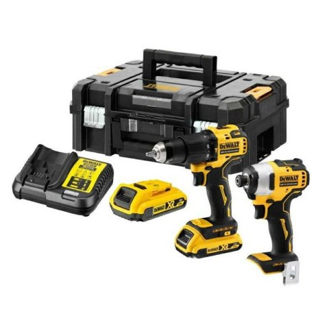 DEWALT Zestaw COMBO 18V DCK2060L2T (DCD778, DCF787) 2x3,0Ah TSTAK