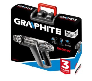GRAPHITE Opalarka 2000W 250-500 STOPNI