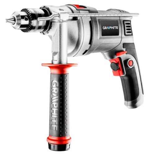 GRAPHITE Wiertarka udarowa 850W UCHWYT Klucz YKOWY 13 MM OBROTY 0-3000