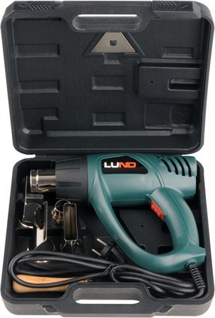 LUND Opalarka 2000W Z AKCESORIAMI/WALIZ.