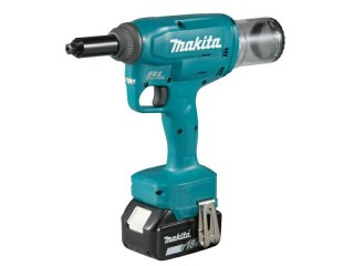 MAKITA nitownica akumulatorowa 18V LXT DRV150RFJ 20kN 2x3.0Ah nity 2.4-4.8mm Makpac *